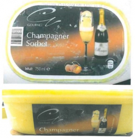 Champagner-Sorbet