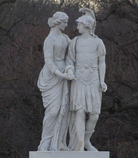 Zusammenleben leicht gemacht: Mars und Venus (Schloss Schönbrunn, C. Koss Jan. 2016)