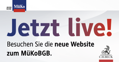 Neue MüKo BGB Homepage